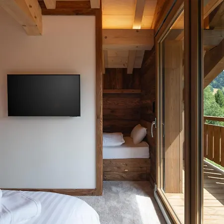 Alpesi faház Le Refuge De Lola Family With Hot Tub Games & Fireplace